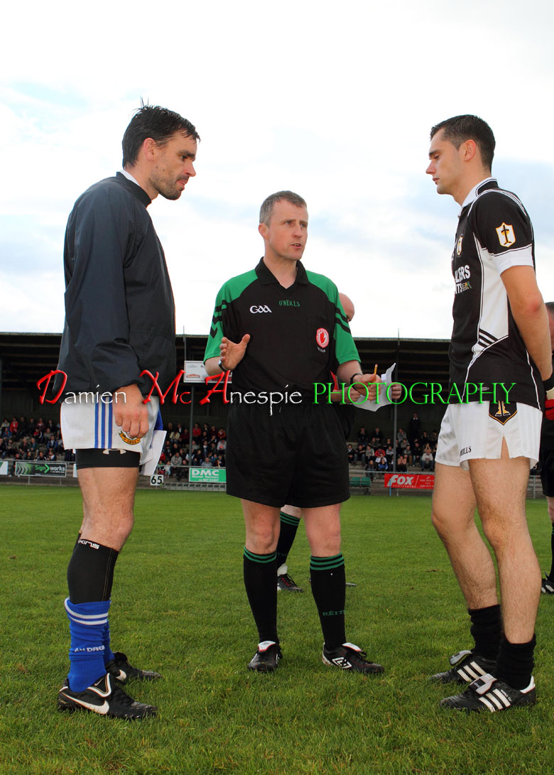 In the first round of the Tyrone Senior Football Championship Eglish were up against the current county champions Dromore in Carrickmore. Conditions were not ideal as a shower of rain...