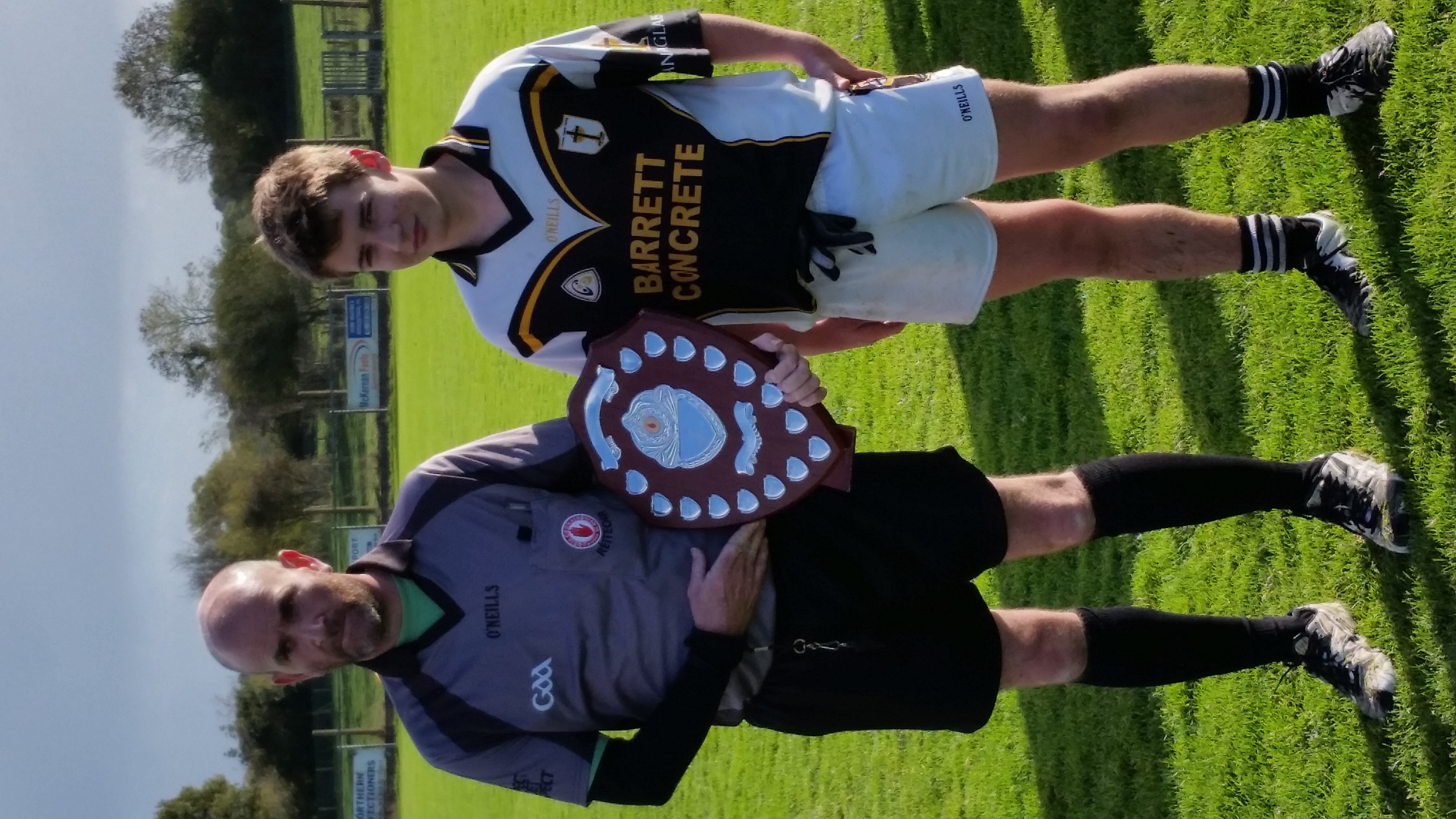 Eglish completed the O’Neills grade three U16 double when they proved too strong for a gallant Stewartstown side in the league final at Killyman on Saturday afternoon. Jack Mullan and...